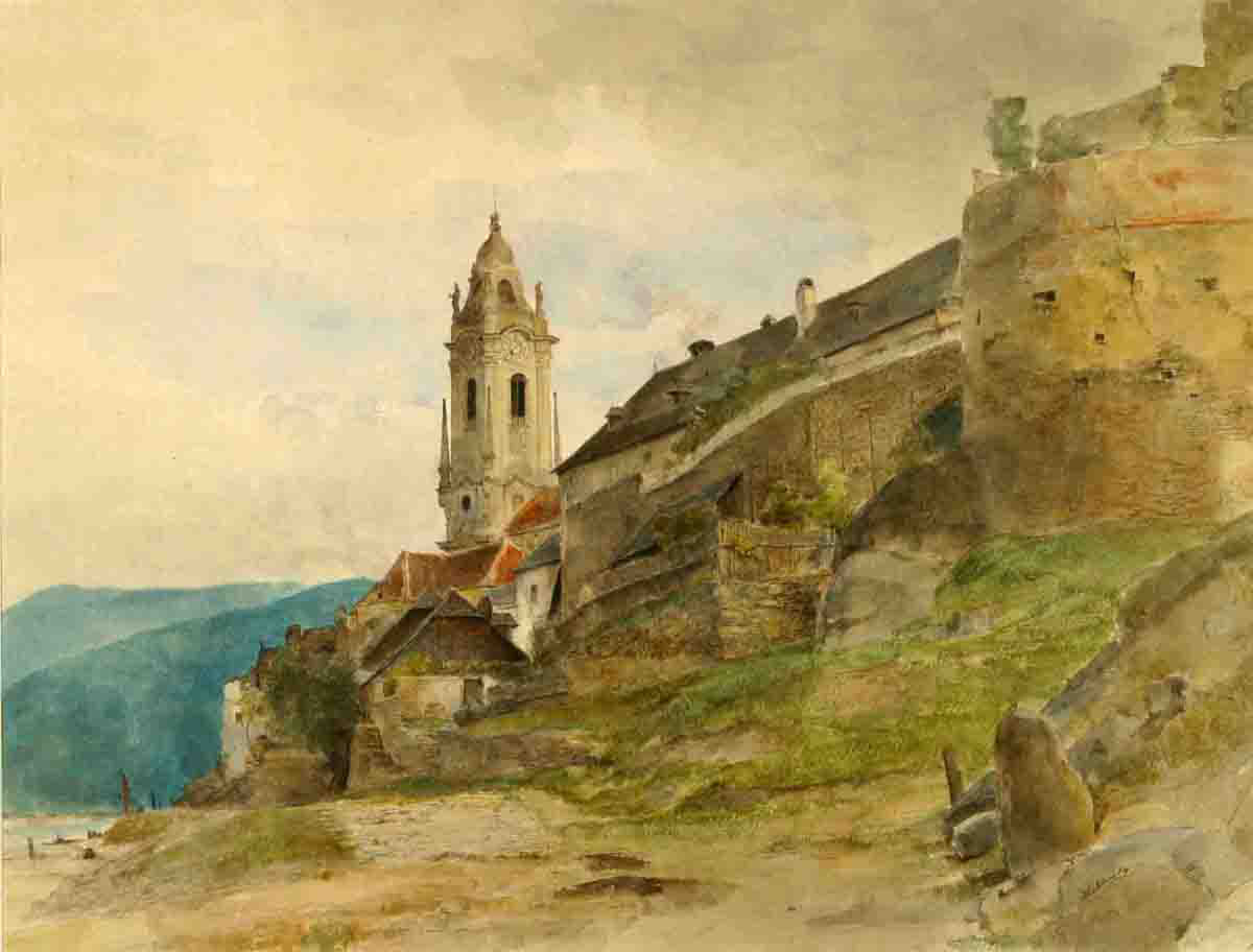 overlooking durnstein